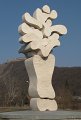 Visegrad - szobor a Duna parton